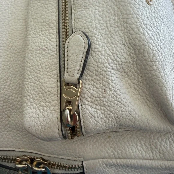 Coach Beige Leather charlie mini Backpack - Picture 4 of 16